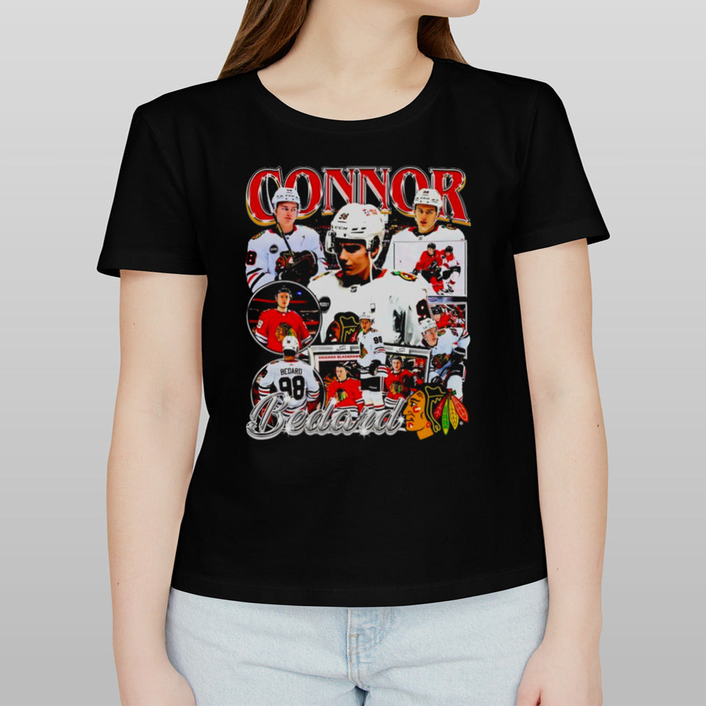 Connor Bedard Chicago Blackhawks Jersey shirt