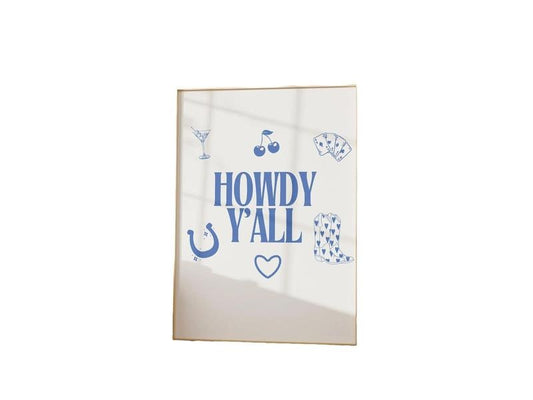 Cowgirl Aesthetic Vintage Western Art, Rodeo Cowboy Western Print, Coastal Cowgirl Western Aesthetic, Western Preppy Art, Gifts For Girls Bedroom Decor, Poster Prints No Frame, Wall Hanging Decor, Abstract Wall Art, Gifts For Birthday Christmas Xmas