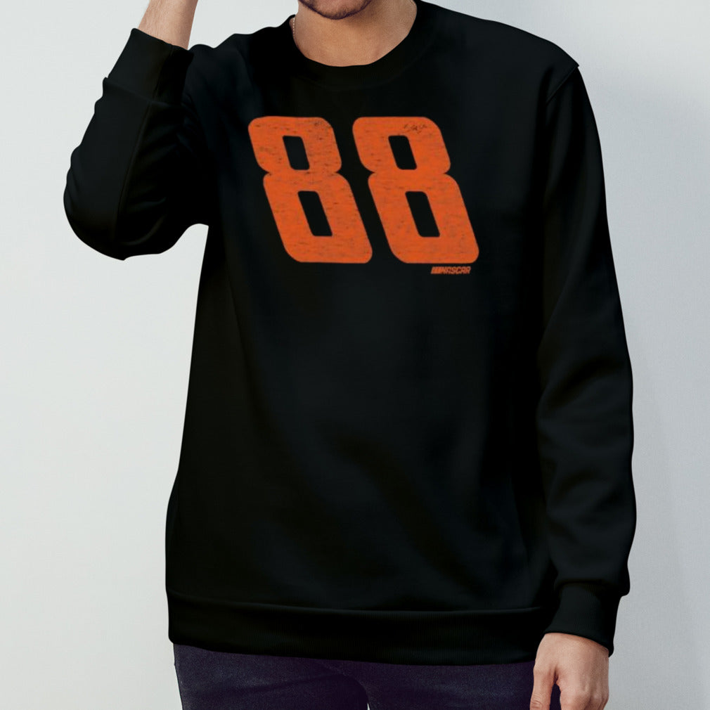 Dale Earnhardt Jr. â€™47 Black Driver #88 Franklin T-Shirt
