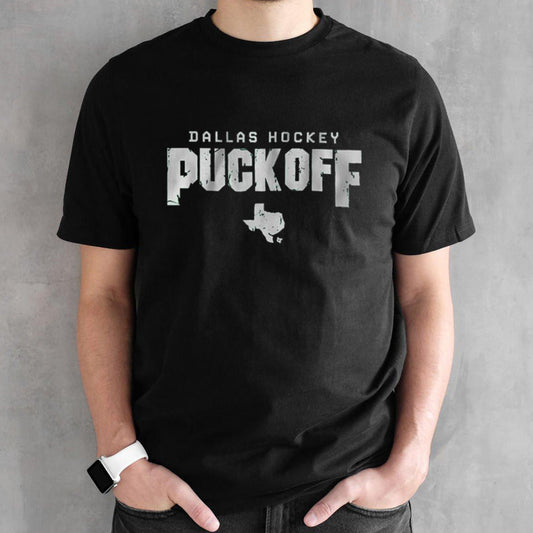 Dallas Hockey Puck Off T-shirt