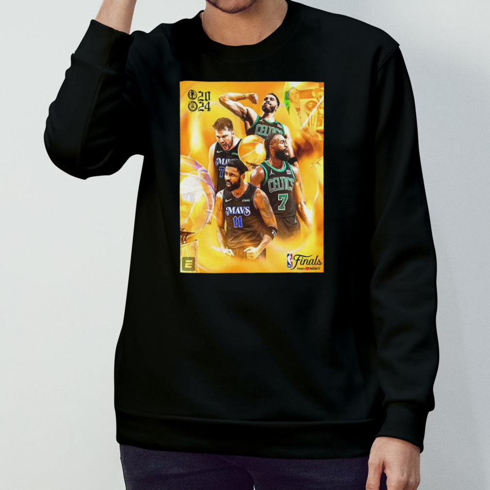 Dallas Mavericks And Boston Celtics In The NBA Finals 2024 June 6 On ABC shirt