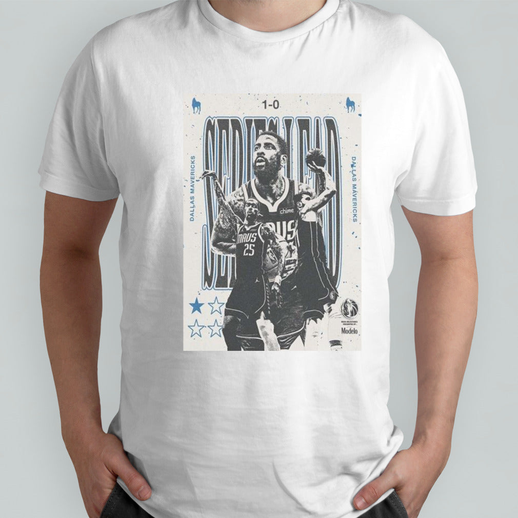 Dallas Mavericks Lead 1-0 Minnesota Timberwolves Western Conference Finals 2024 Nba Playoffs Poster T-shirt