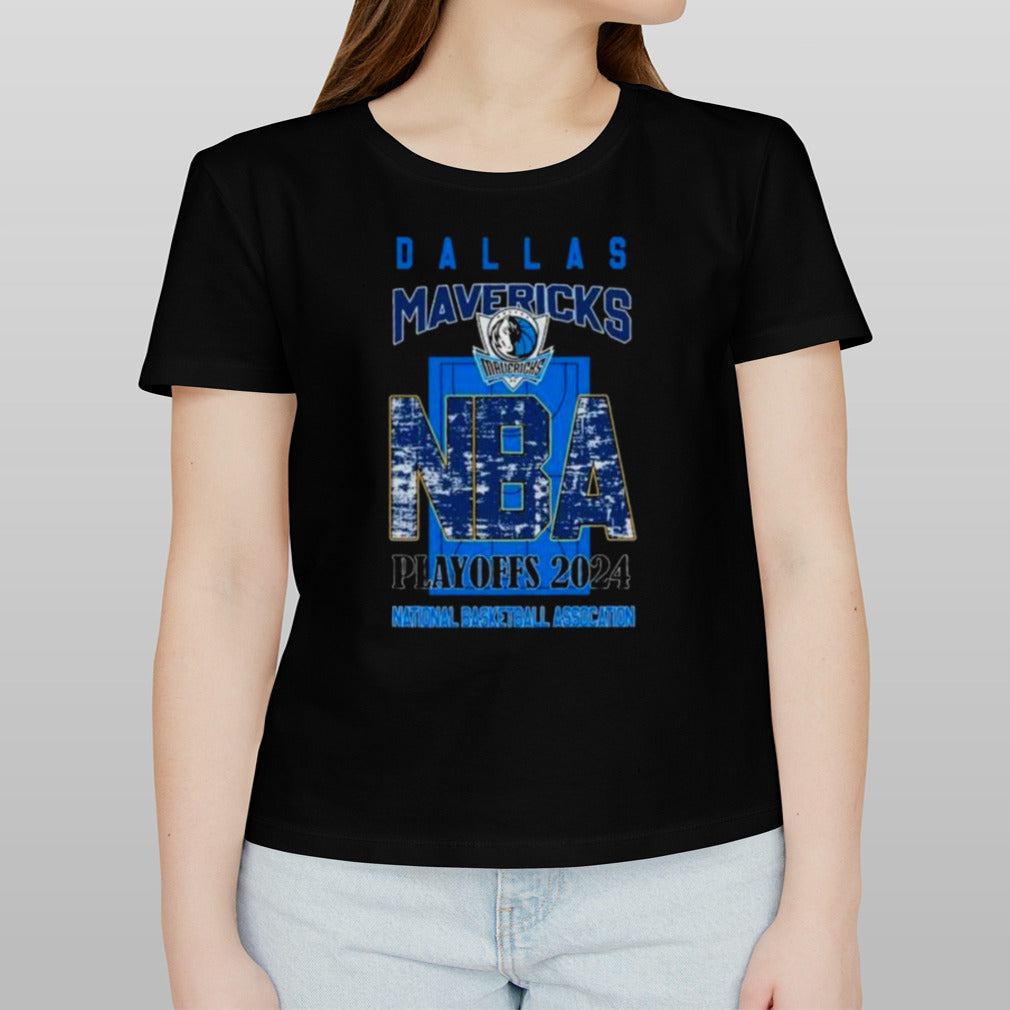 Dallas Mavericks NBA Playoffs 2024 Stadium Art Fan shirts