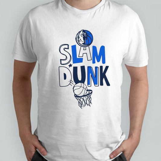 Dallas Mavericks slam dunk shirt
