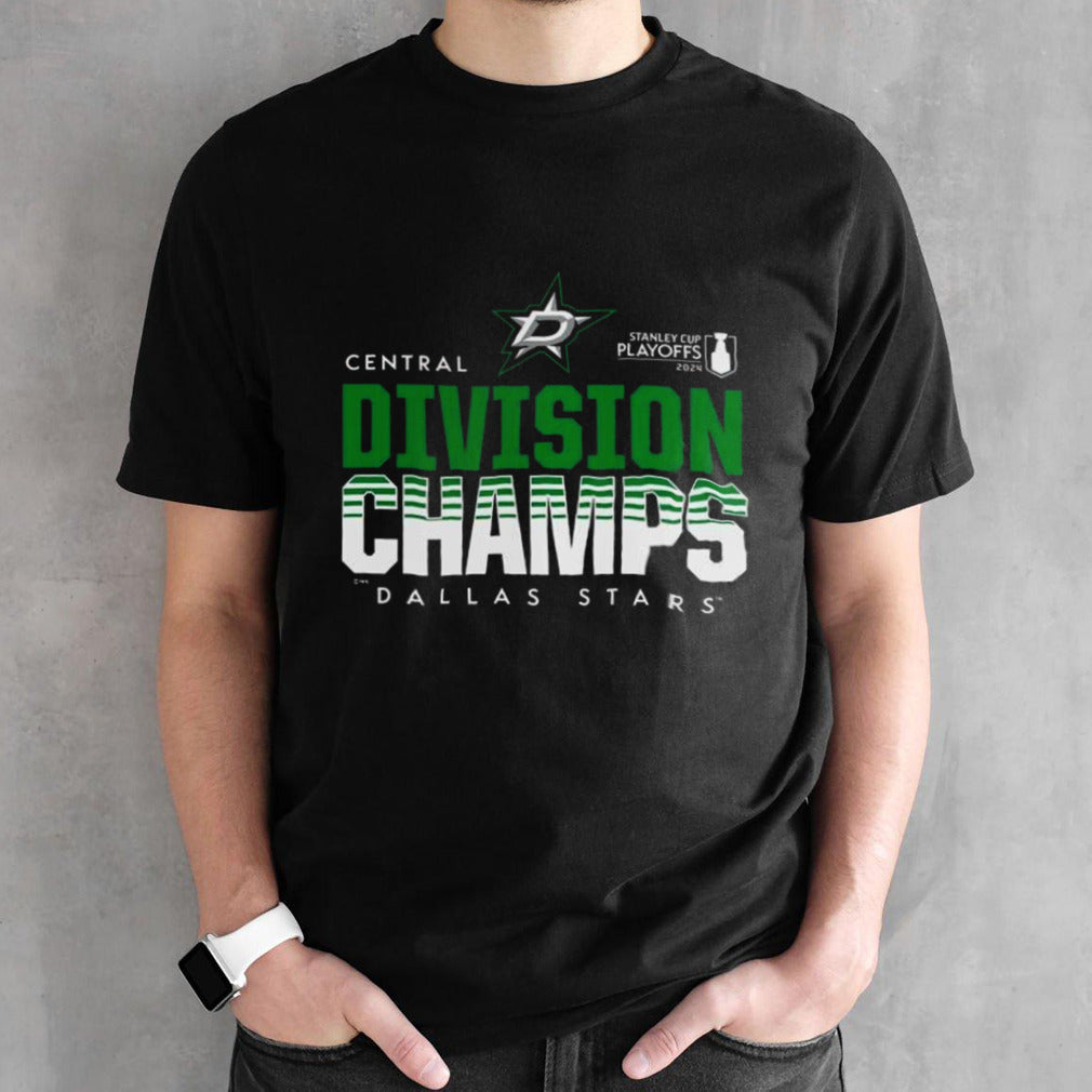 Dallas Stars 2024 Central Division Champions Stanley Cup Playoffs T-shirts