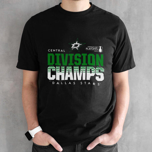 Dallas Stars 2024 Central Division Champions Stanley Cup Playoffs T-shirts
