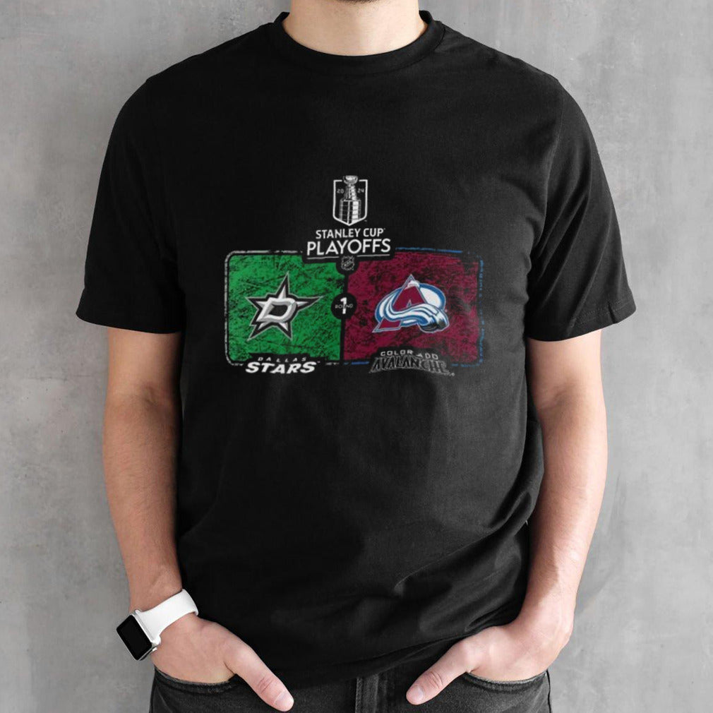 Dallas Stars Fanatics 2024 Playoffs Round 2 Match-up T-shirt