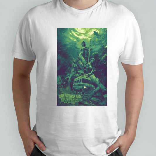 Dave Matthews Band May 25 2024 iTHINK Financial Amphitheatre West Palm Beach FL Poster Shirt