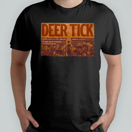 Deer Tick July 3-5 2024 Levon Helm Studios Woodstock NY Poster Shirt