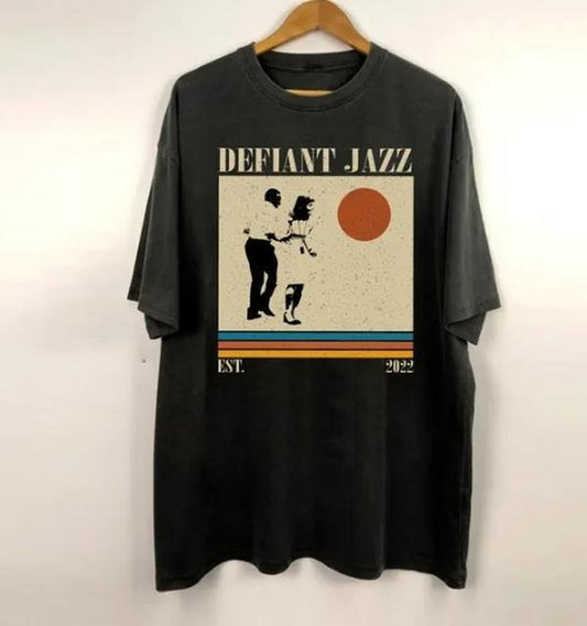 Defiant Jazz Shirt, Severance Tv Series Shirt, Retro Shirt, Vintage Shirt