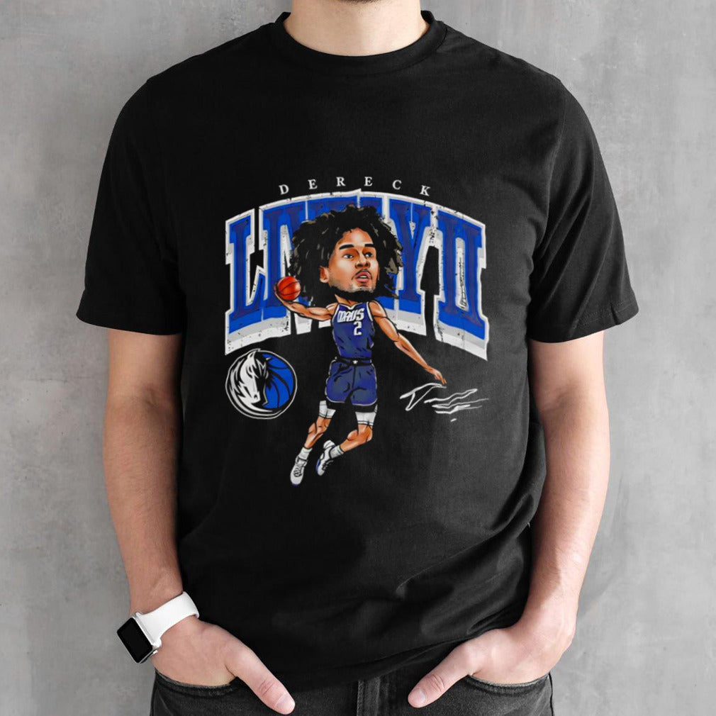 Dereck Lively II Dallas Mavericks cartoon shirt