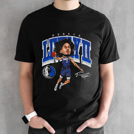 Dereck Lively II Dallas Mavericks cartoon shirt