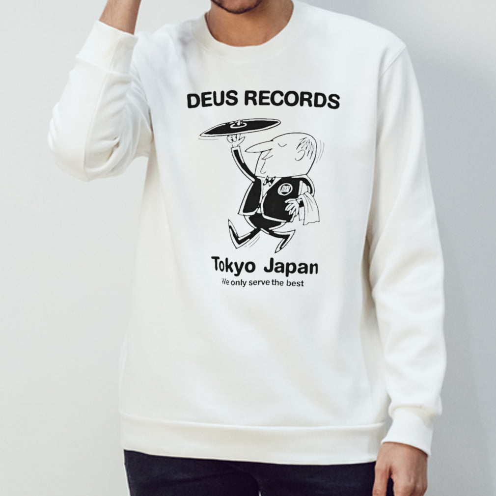 Deus Records Tokyo Japan We Only Serve The Best T-shirt