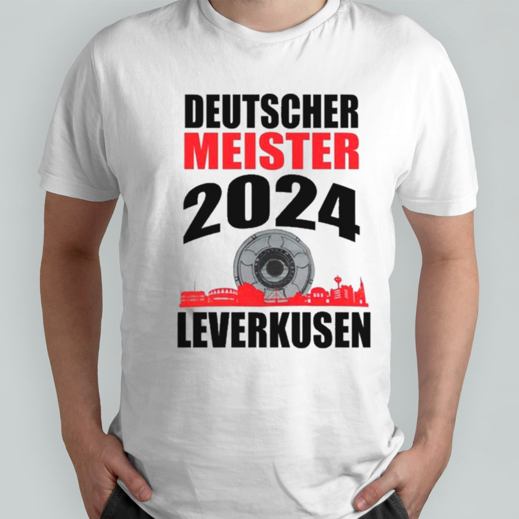 Deutscher Meister Bundesliga Bayer Leverkusen 2024 T-shirts