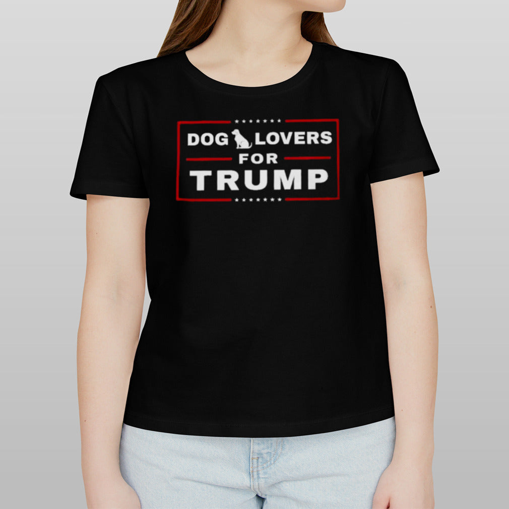 Dog Lovers For Trump 2024 T-shirt