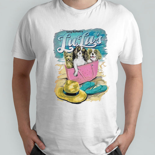 Dog lucy buffettsâ€™s lulusâ€™s shirts