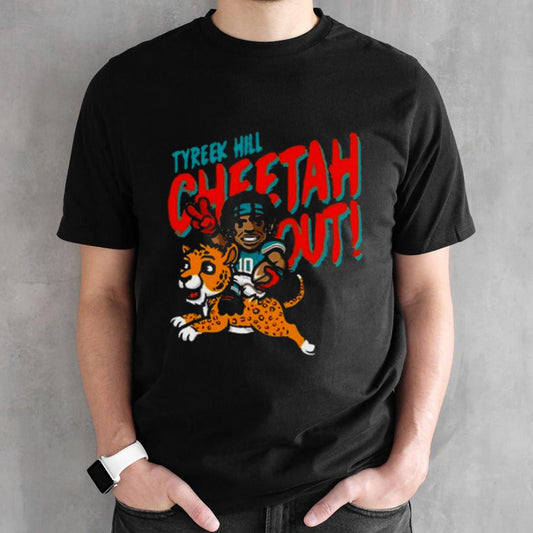 Dolphreaky Tyreek Hill Cheetah Out Shirt