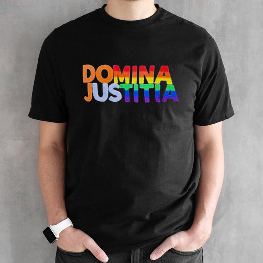 Domina Justitia LGBT T Shirt