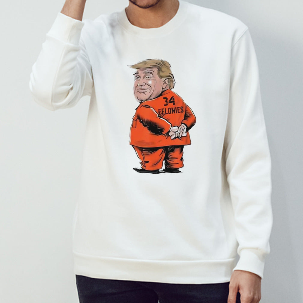 Donald Trump guilty on all 34 counts shirt