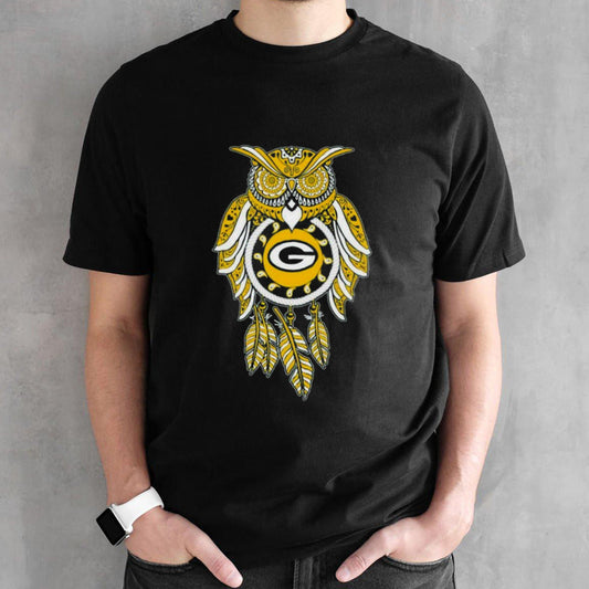Dreamcatcher Owl Green Bay Packers Shirts