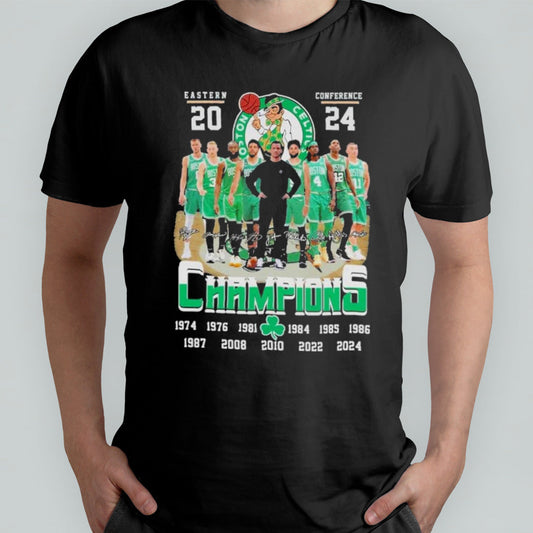 Eastern Conference 2024 Boston Celtics Champions T-Shirt