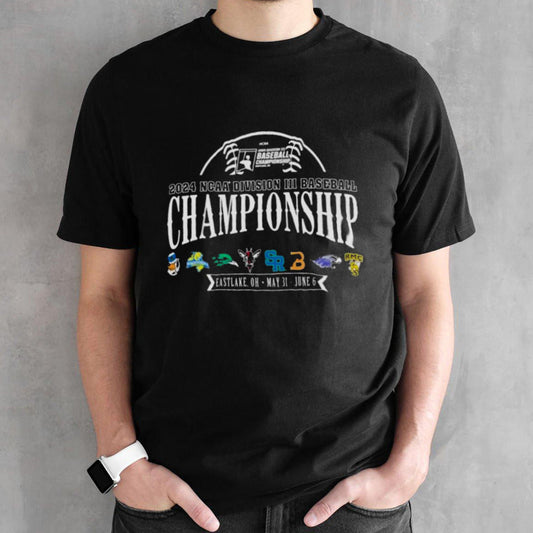 Eastlake, OH, May 31 â€“ June 6 2024 NCAA Division II Baseball Championship Shirt