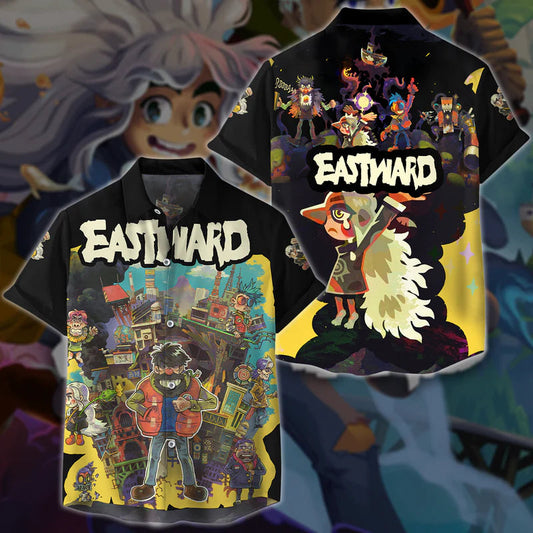 Eastward Video Game 3D All Over Printed T-shirt Tank Top Zip Hoodie Pullover Hoodie Hawaiian Shirts
