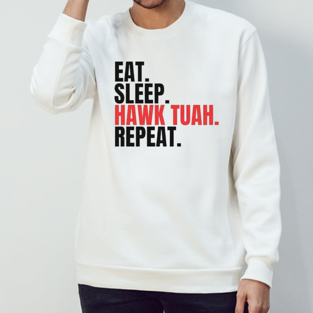 Eat Sleep Hawk Tuah Repeat Shirt