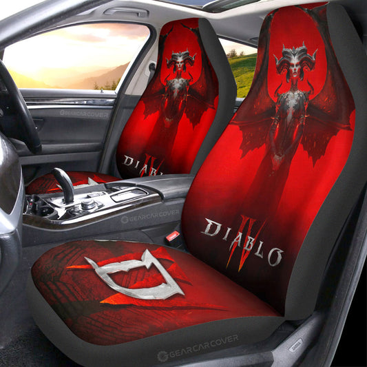 Echo of Lilith Car Seat Covers Custom Car Accessories