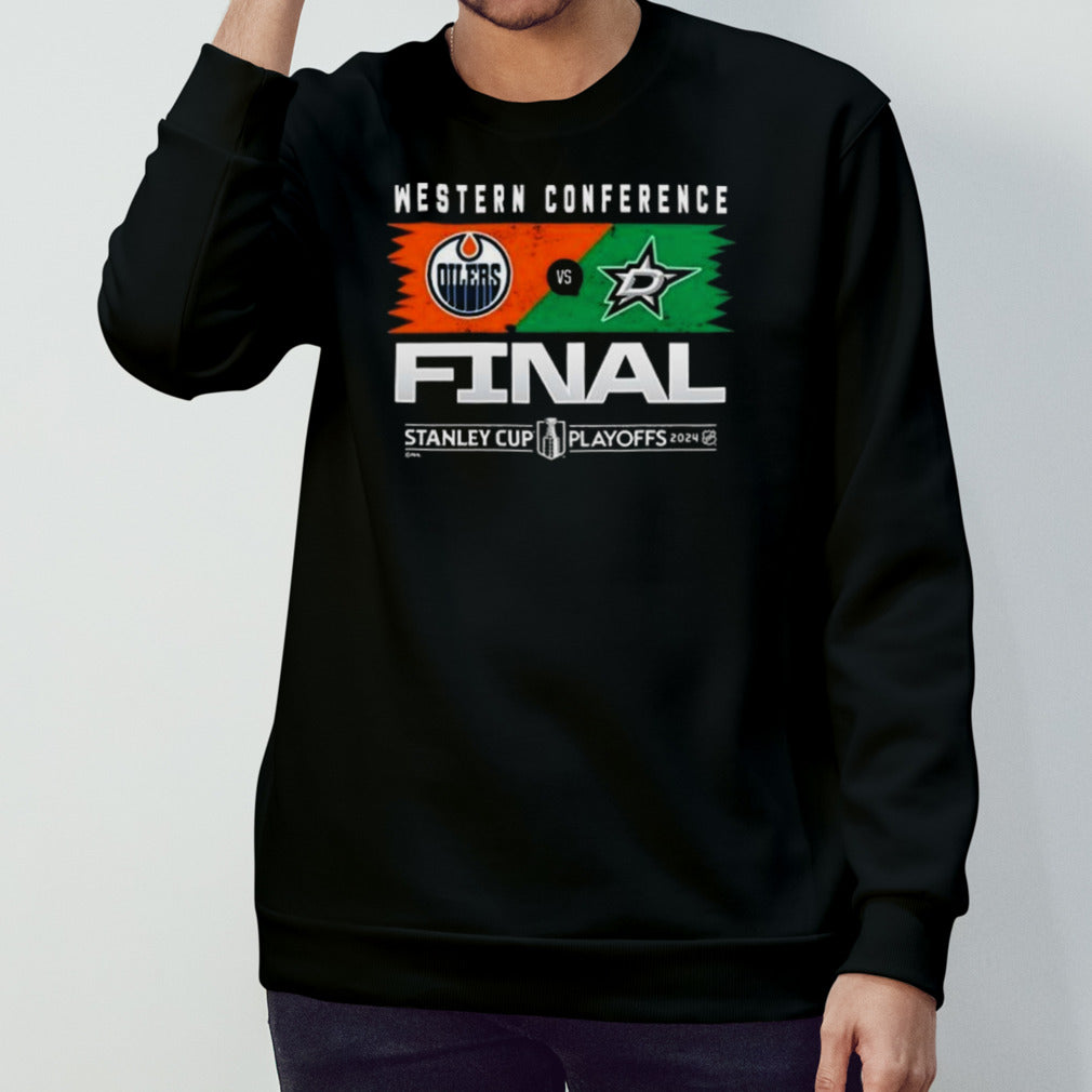 Edmonton Oilers Vs Dallas Stars 2024 NHL Western Conference Final Shirt