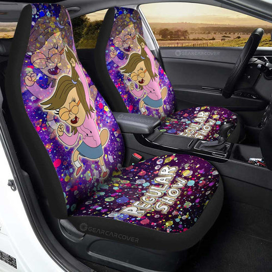 Eileen Car Seat Covers Custom Regular Show Cartoon