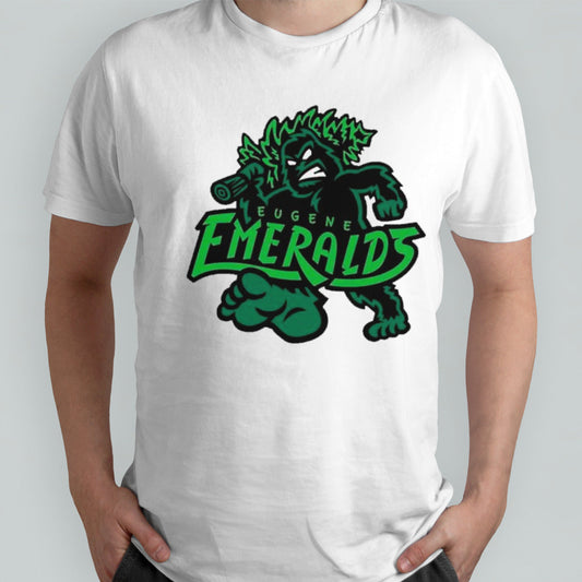 Eugene Emeralds Primary Sasquatch shirts