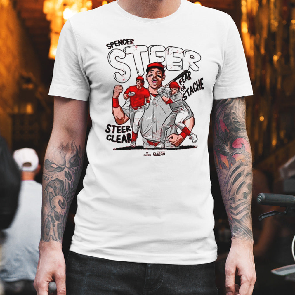 Fear The Stache Of Spencer Steer T-shirt