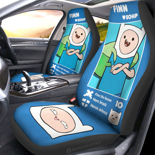 Finn Car Seat Covers Custom Adventure Time Car Accessories