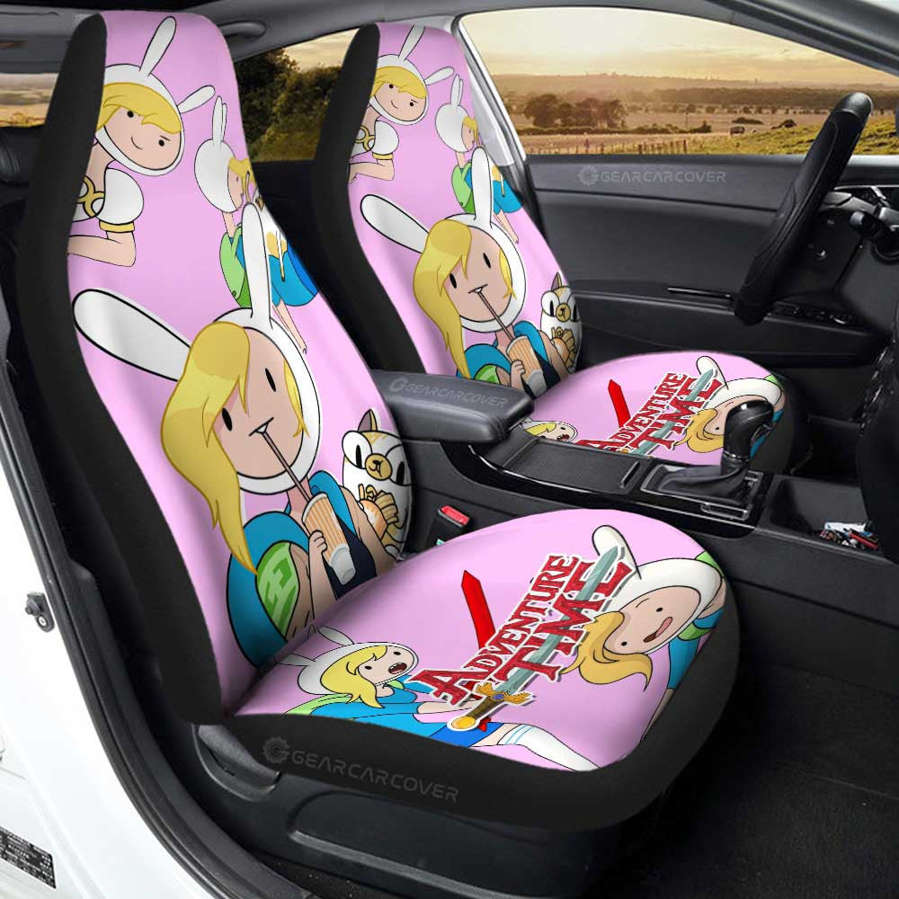 Fionna Adventure Time Car Seat Covers Custom Cartoon Car Accessories