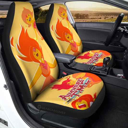 Fire Princess Adventure Time Car Seat Covers Custom Cartoon Car Accessories