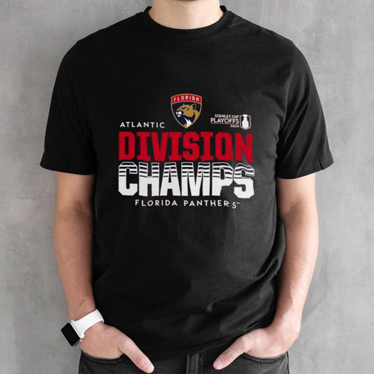 Florida Panthers 2024 Atlantic Division Champions T-Shirts
