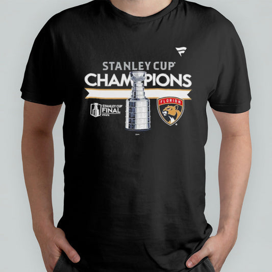 Florida Panthers 2024 Stanley Cup Champions Locker Room T-Shirt
