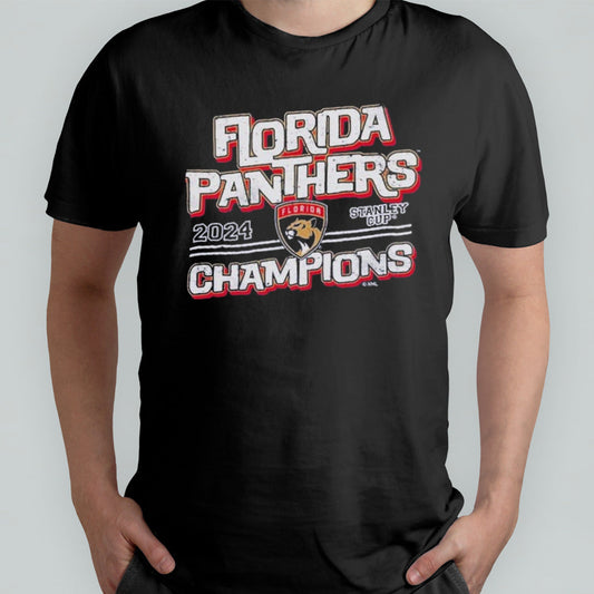 Florida Panthers 2024 Stanley Cup Champions Off-Shoulder T-shirt