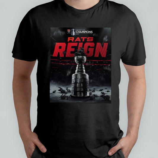 Florida Panthers 2024 Stanley Cup Champions Rats Reign shirt