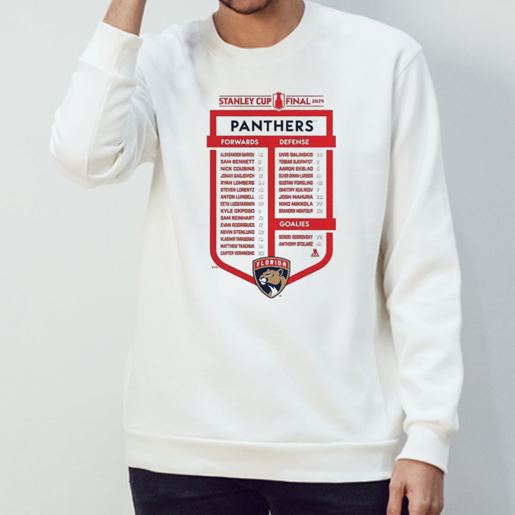 Florida Panthers 2024 Stanley Cup Final shirt