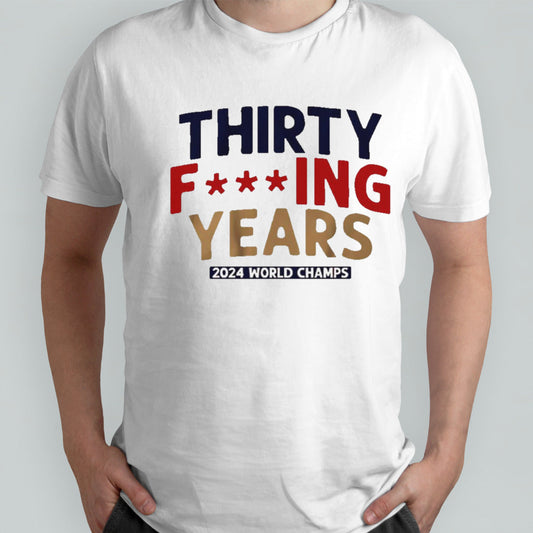 Florida Panthers 30 fucking years 2024 World Champs shirt