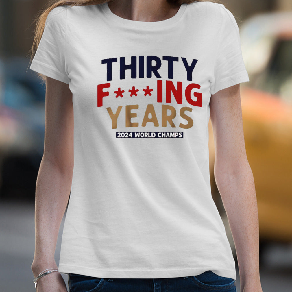 Florida Panthers 30 fucking years 2024 World Champs shirt