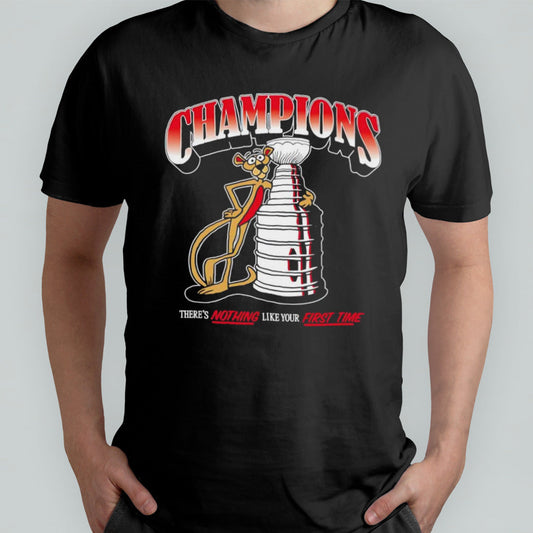 Florida Panthers Champions thereâ€™s nothing like your first time shirt