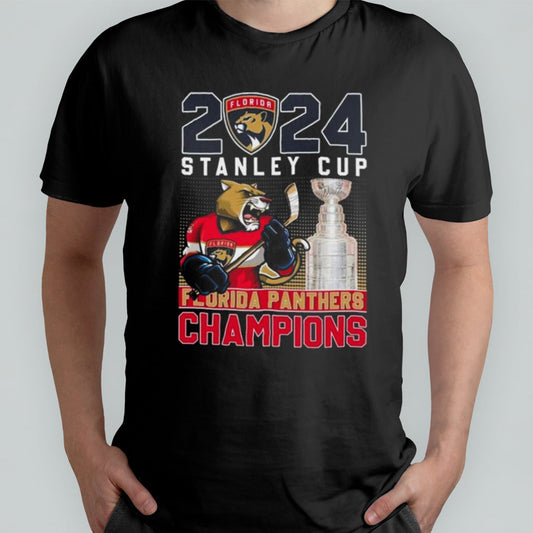 Florida Panthers Mascot 2024 Stanley Cup Champions shirt