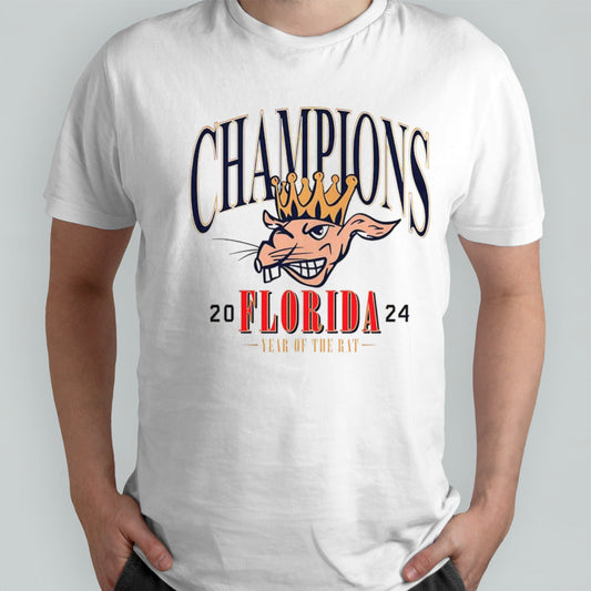 Florida Panthers Rat Champions 2024 Year Of The Rat shirt