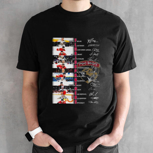 Florida Panthers Signatures Special 2024 T-shirt