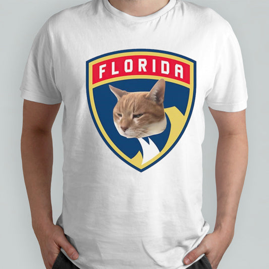 Florida Panthers cat logo shirt