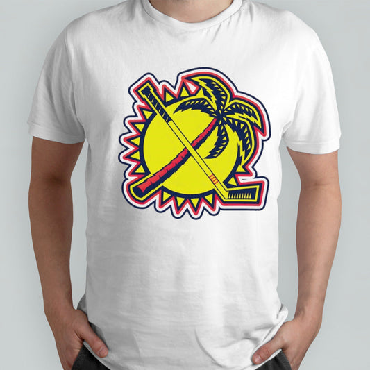 Florida Panthers sun coconut tree shirt