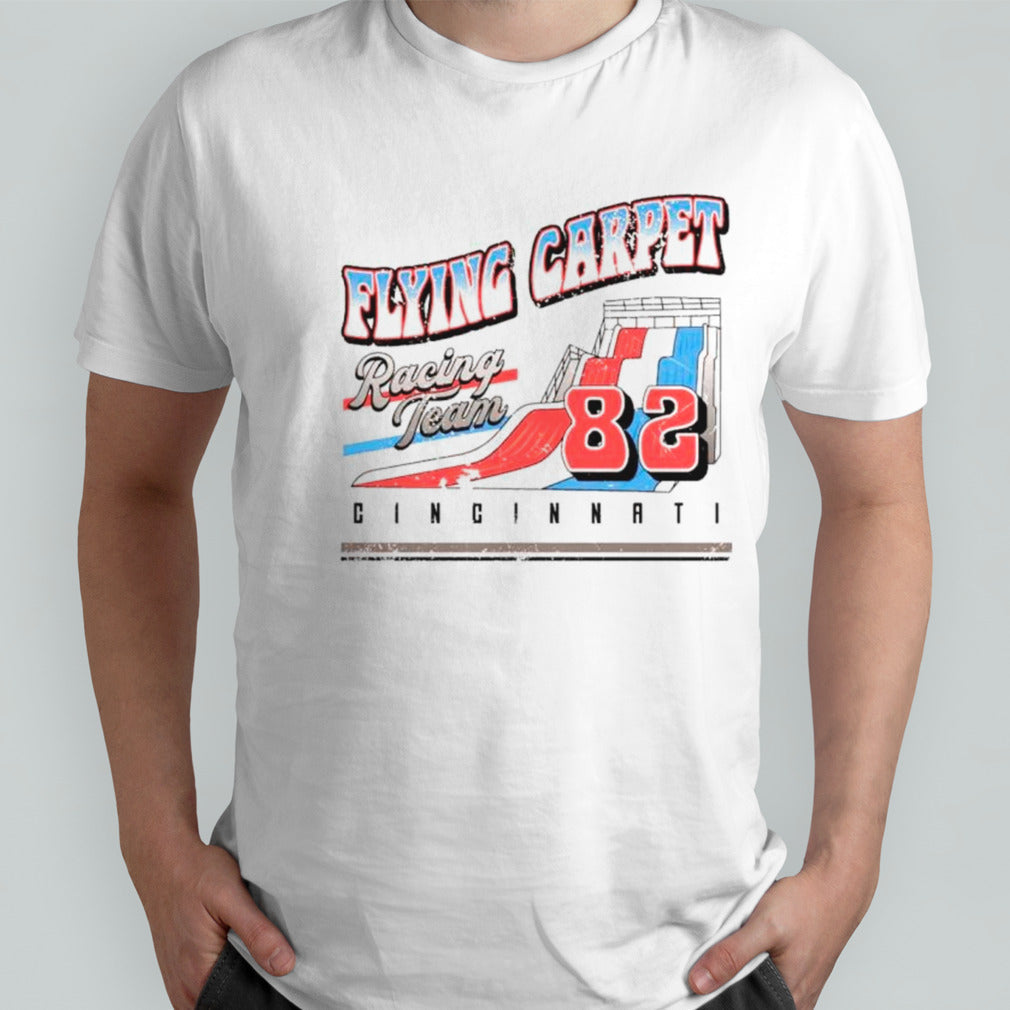Flying Carpet racing team sâ€™82 cincinnati vintage shirts